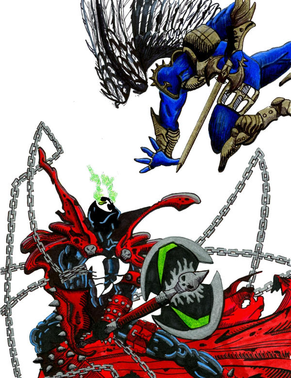 Redeem Spawn Spawn vs. Redeemer by Lultschik on DeviantArt