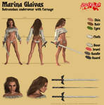 Marina Glaivas - Batranoban underwear by Kervala