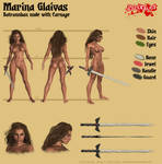 Marina Glaivas - Batranoban nude by Kervala