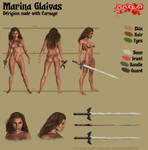 Marina Glaivas - Derigion nude by Kervala
