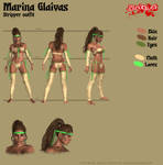 Marina Glaivas - Stripper outfit by Kervala