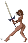 Marina naked with Carnage by NemoAlleinTraumwelt by Kervala