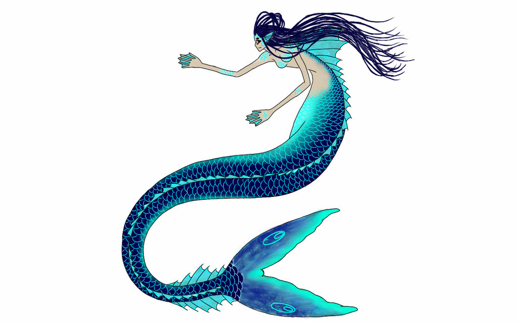 OC: Zitona Brigid: Merrow Form by ZariaQuartz on DeviantArt