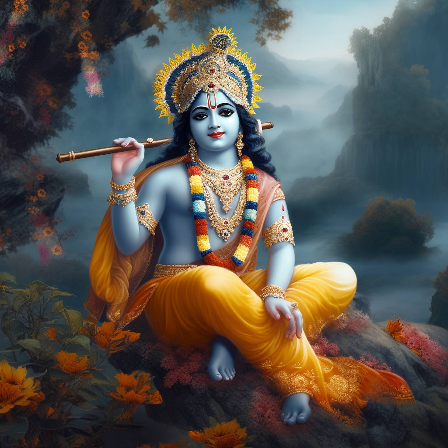 Krishna AI Art 13 By Krishnabhakt On DeviantArt krishna-ai-art-13-by-krishnabhakt-on-deviantart