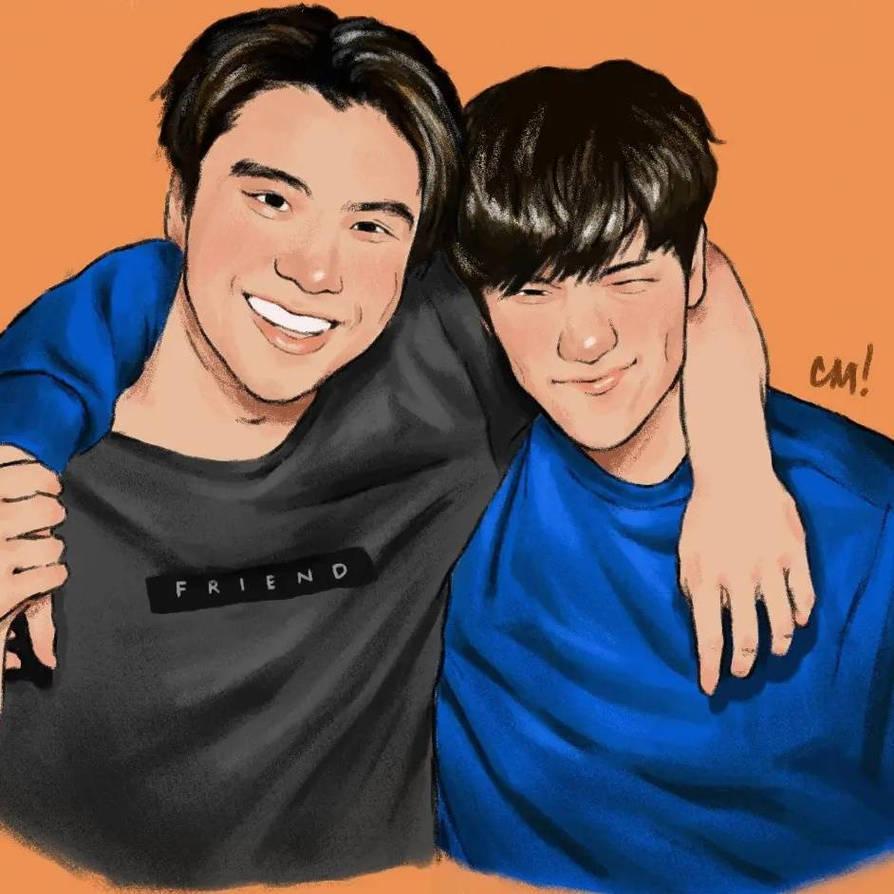 Patpran Sticker Pat and Pran by ceemaeudraws on DeviantArt