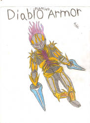 Flaming Diablo Armor