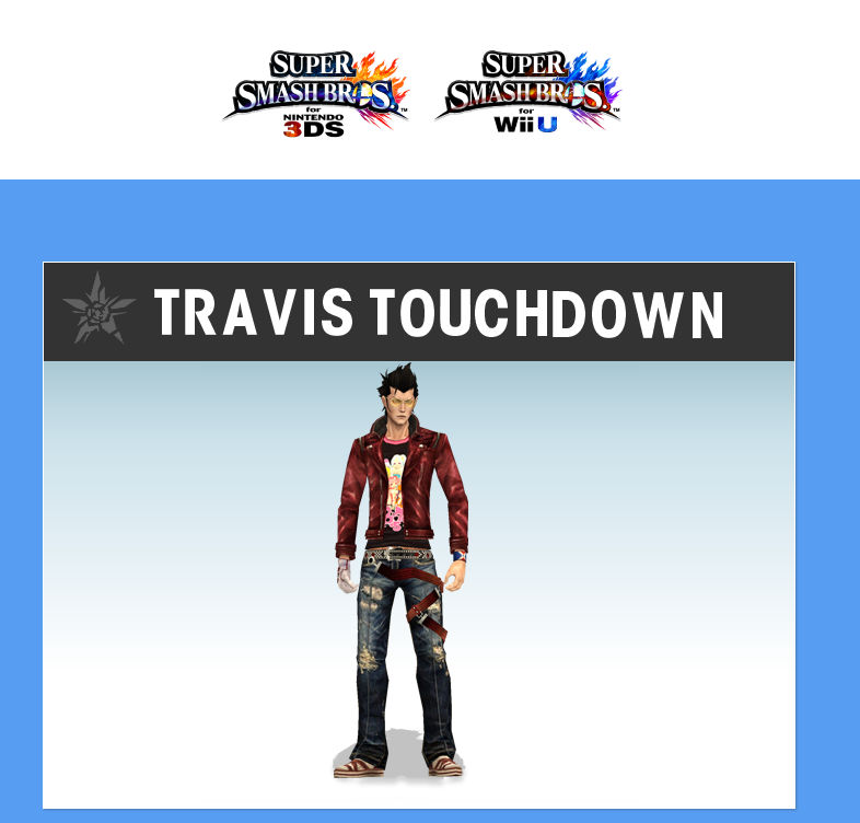 travis touchdown super smash bros by birdman91 on DeviantArt