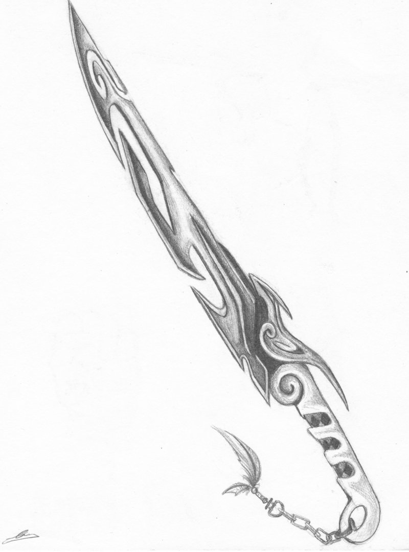 anime sword designs drawings