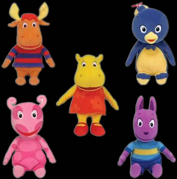 Backyardigans Mini The Backyardigans Plushies 2 by TheCameraLady on DeviantArt