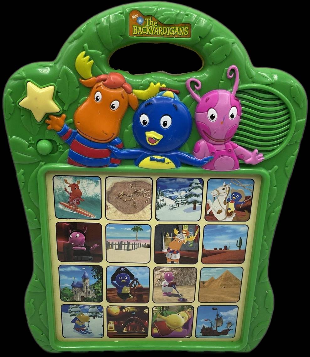 Backyardigans 27 The Backyardigans Press N Guess Toy Game by TheCameraLady on DeviantArt