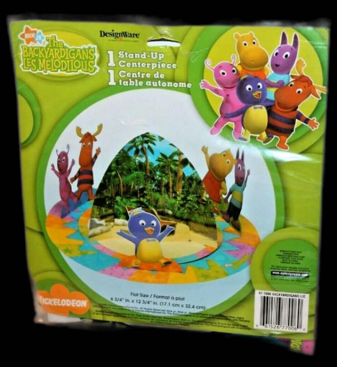 Backyardigans Props The Backyardigans Stand Up Centerpiece by TheCameraLady on DeviantArt