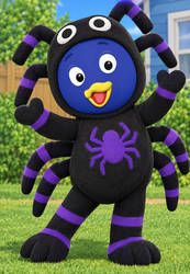Pablo As The Incy Wincy Spider
