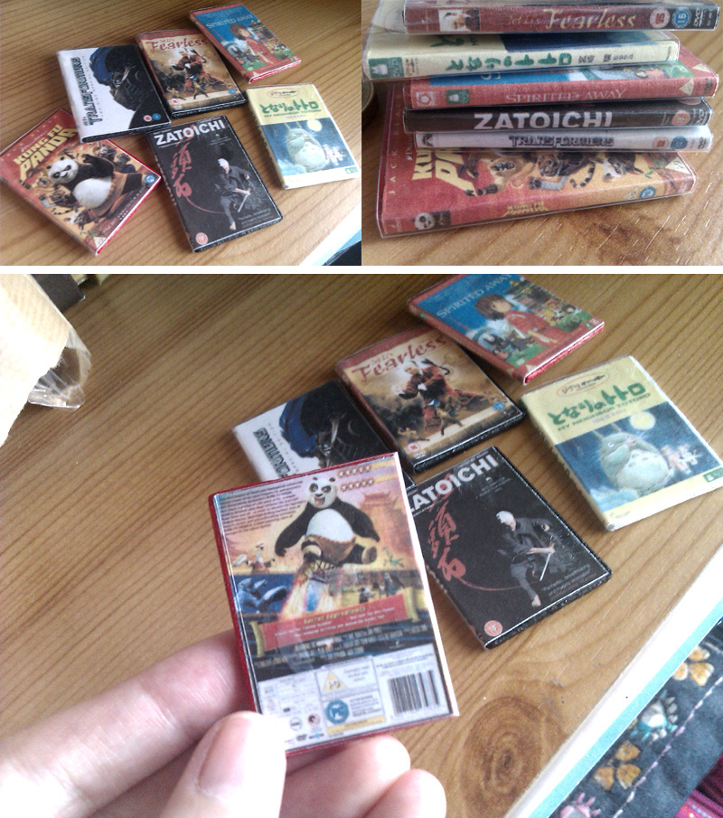 Miniature DVDs