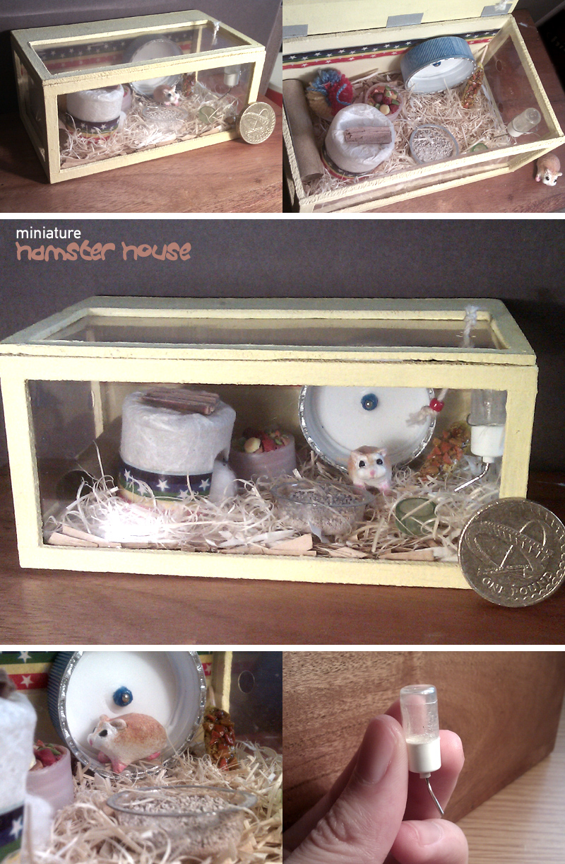 Miniature: 'Hamster house'