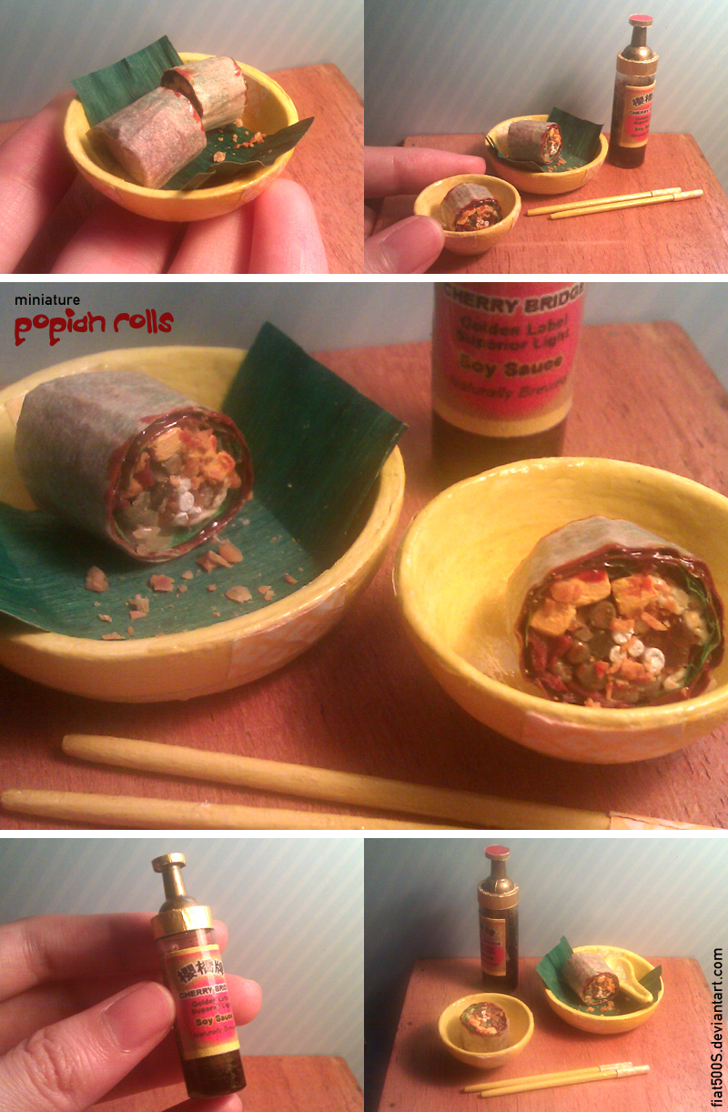 Miniature: Popiah Springrolls