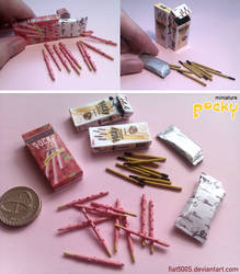 Miniature: Pocky sticks