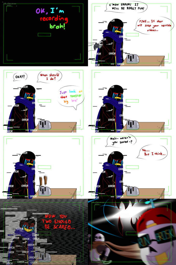 Error vs Toaster..? by InkTheArter on DeviantArt