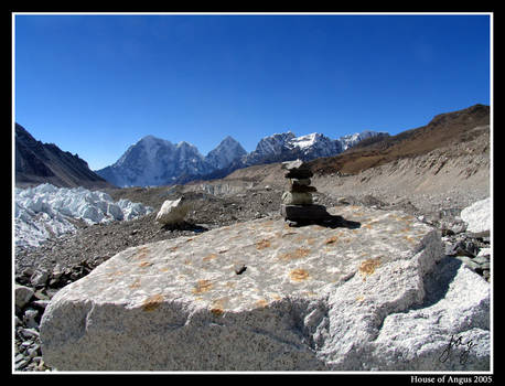 Prayer Rocks in the Khumbu