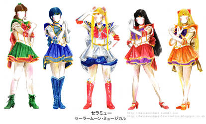 Sera Myu- Sailor Moon musical- Inner Senshi