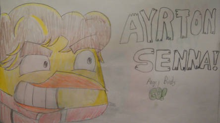 Ayrton Senna in Angry birds GO!