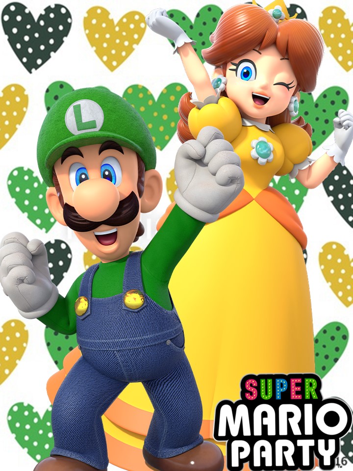 LUIGI AND DAISY - SUPER MARIO PARTY