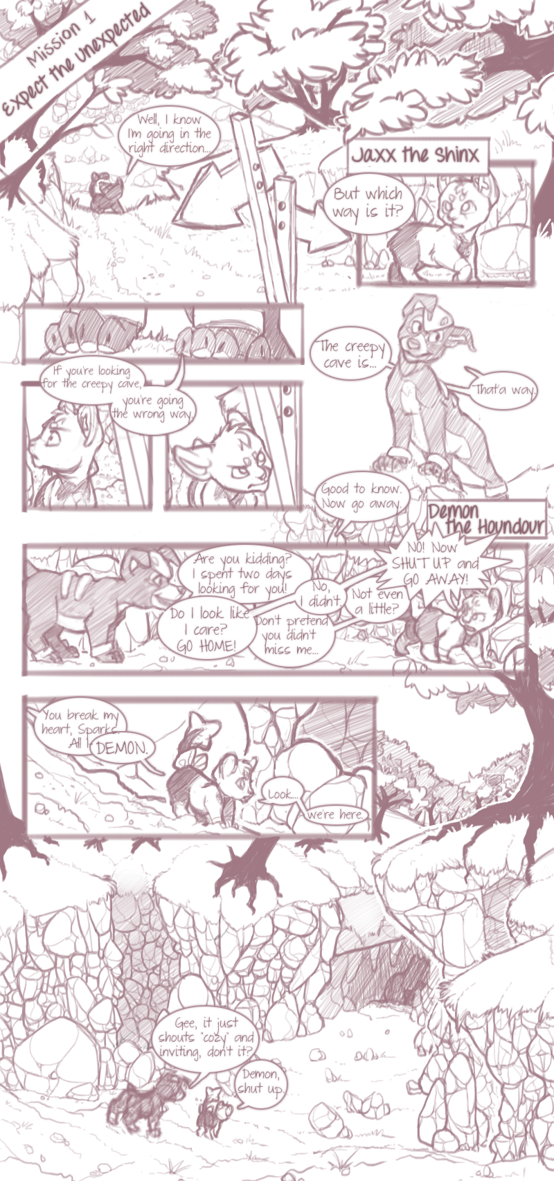 PMDE: Mission 1 page 1 part 1