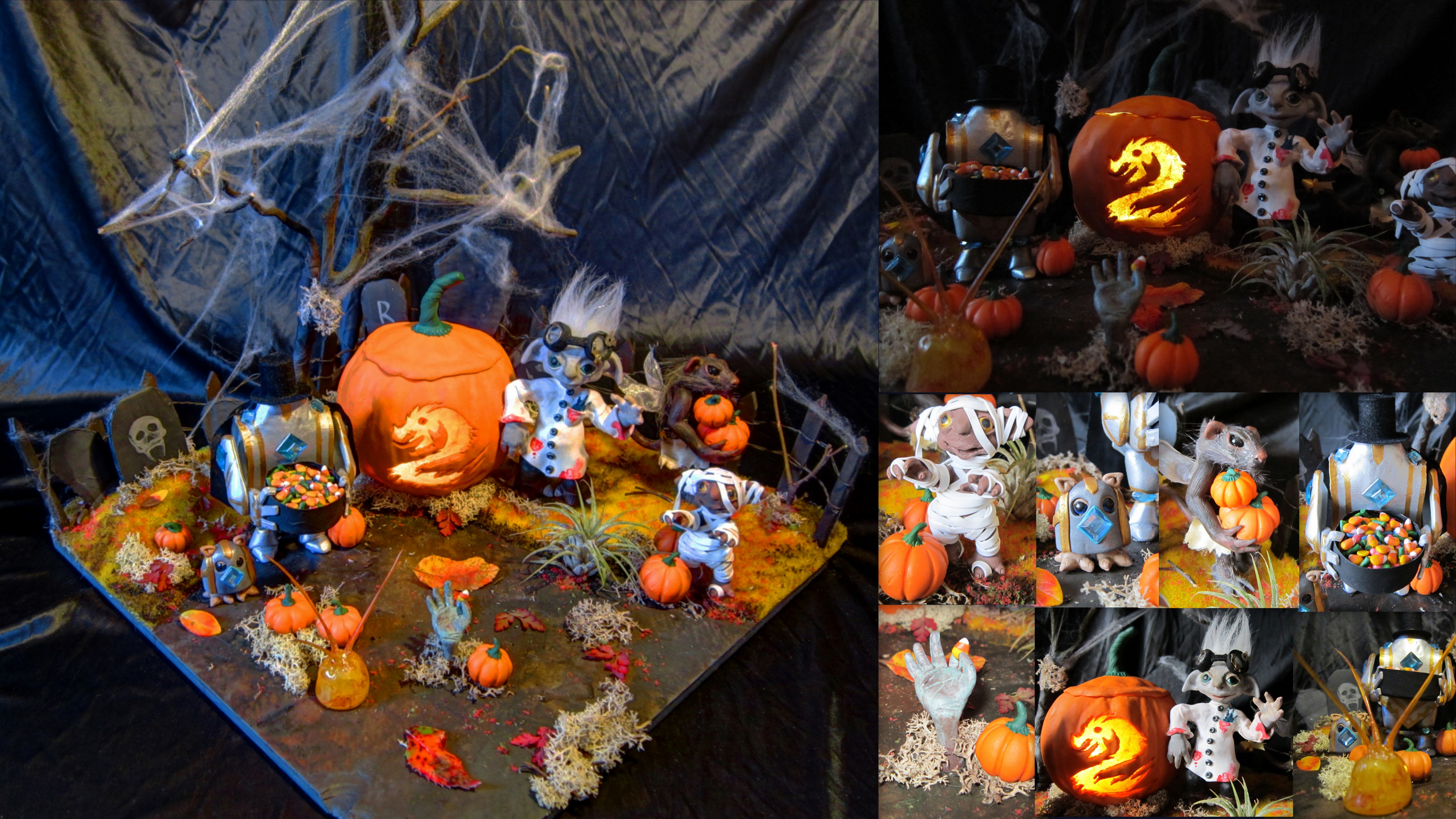 GW2 Guild Wars 2 Halloween Diorama