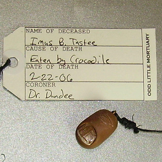 Toe Tag Bookmark By AetheriaBlue On DeviantArt