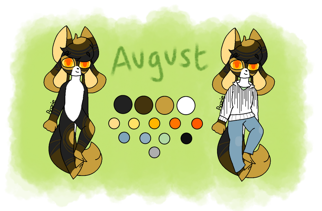 August Ref Sheet by kiyotakaz on DeviantArt