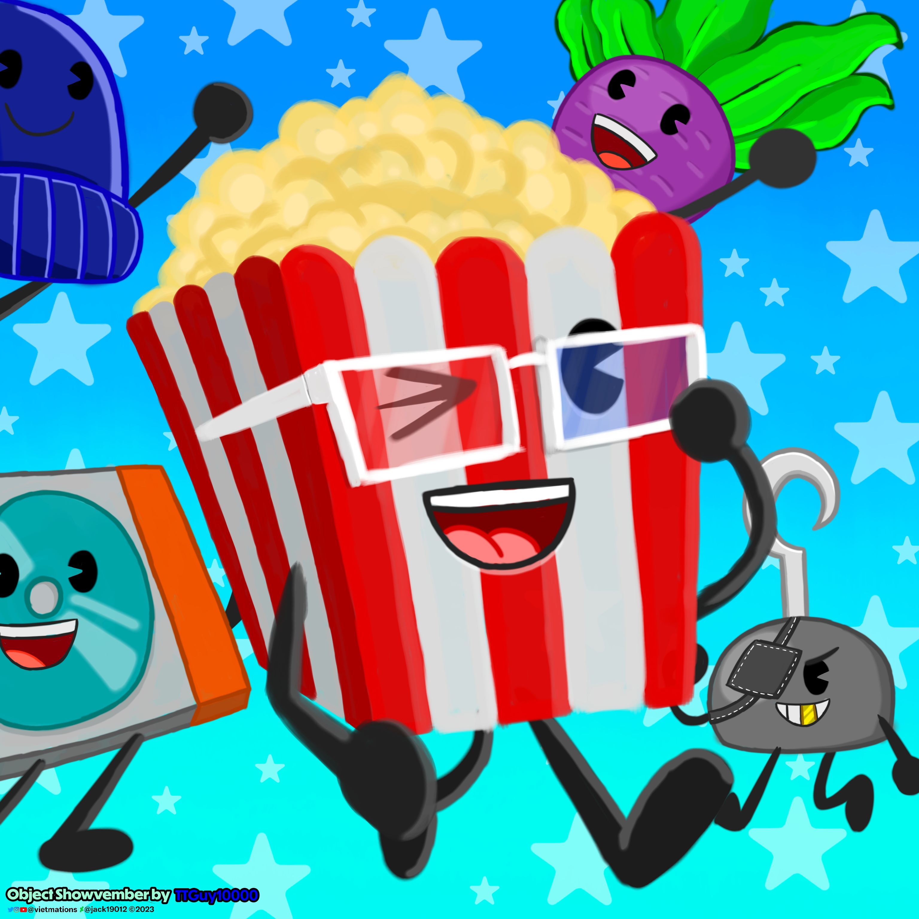 Object Showvember (fanart poster) by Vietmations on DeviantArt