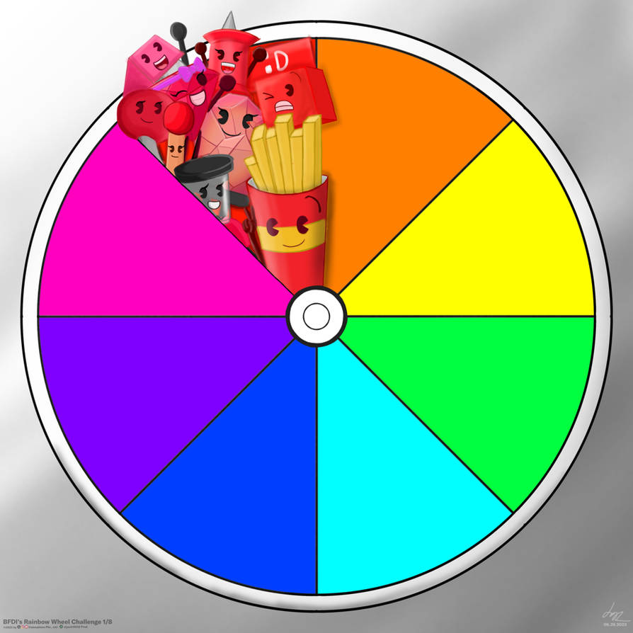 BFDI Color Wheel Challenge 1/8 Red by Vietmations on DeviantArt