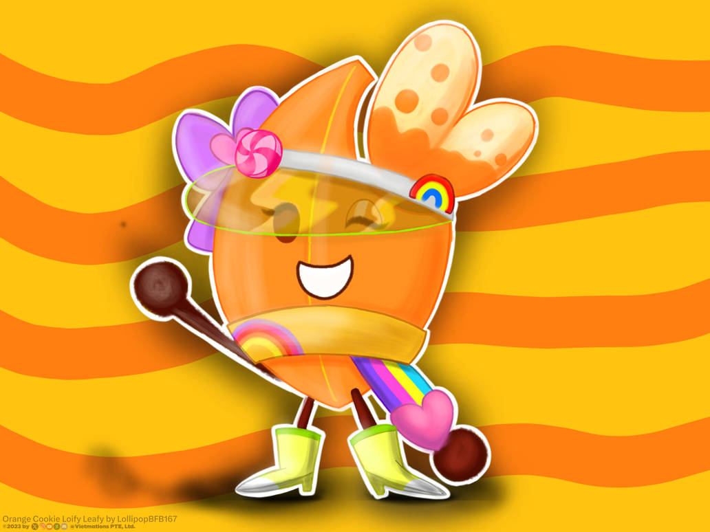 Orange Cookie Loify Leafy by Vietmations on DeviantArt