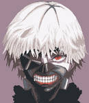 Kaneki Ken - Tokyo Ghoul by dokitsu