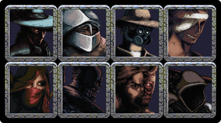 Character portraits - Mazgeon