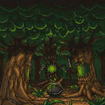 Tree Treants Eating 33 by dokitsu Tree Treants Eating 33 by dokitsu