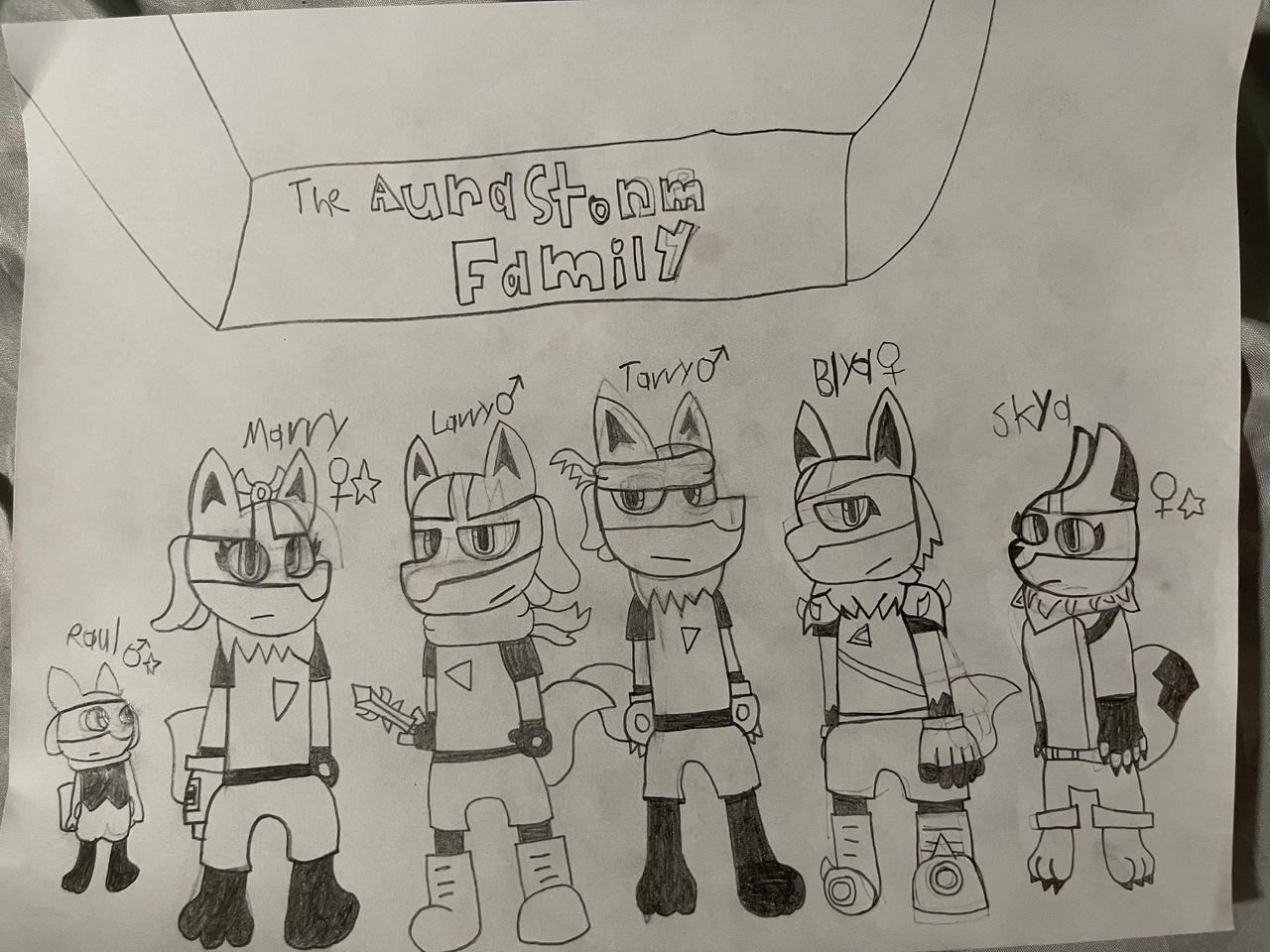The Aurastorm Family