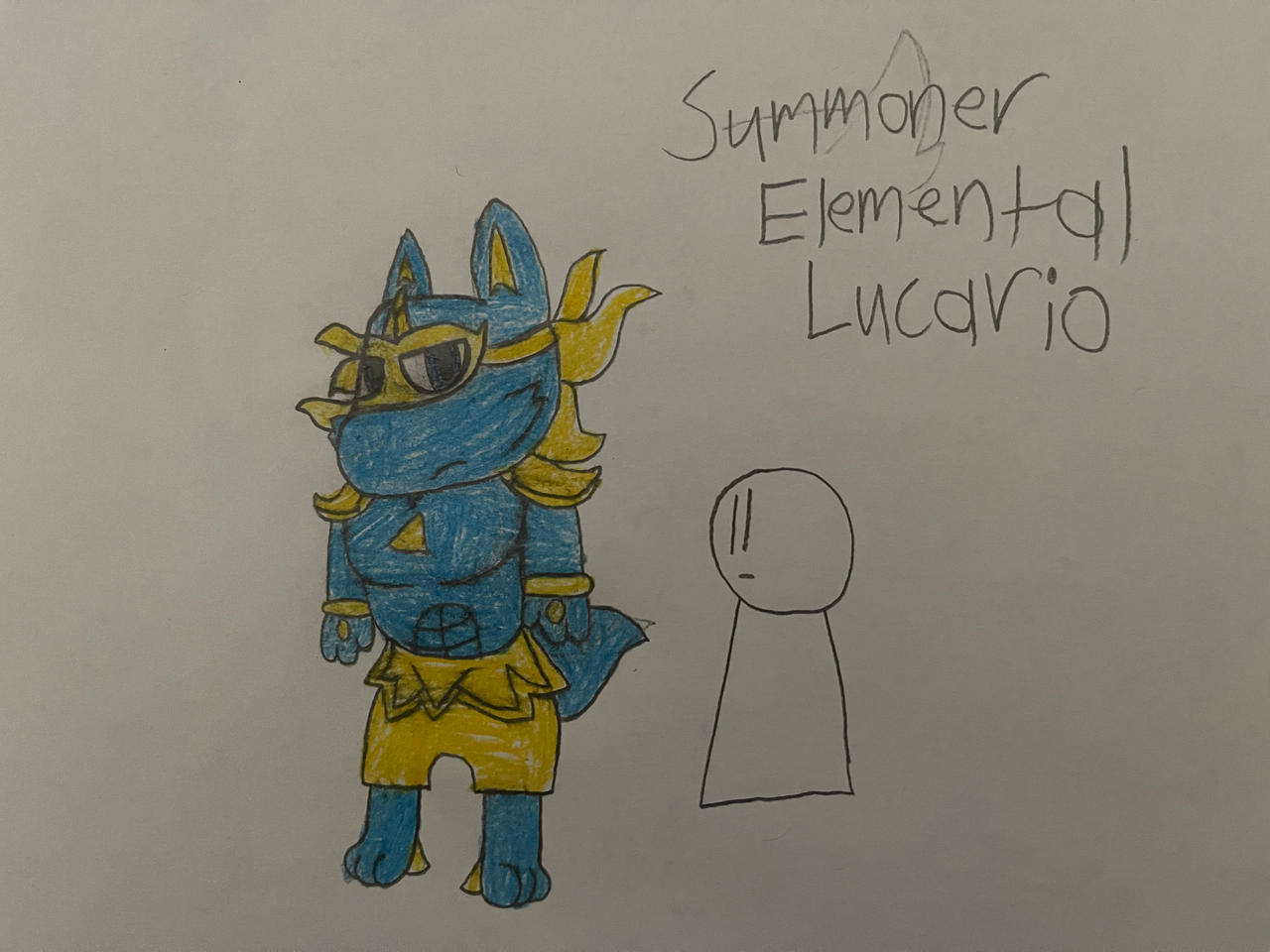 Summoner Elemental Lucario