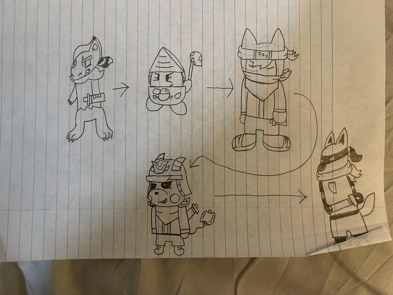 Samurai Kirby but my OCs