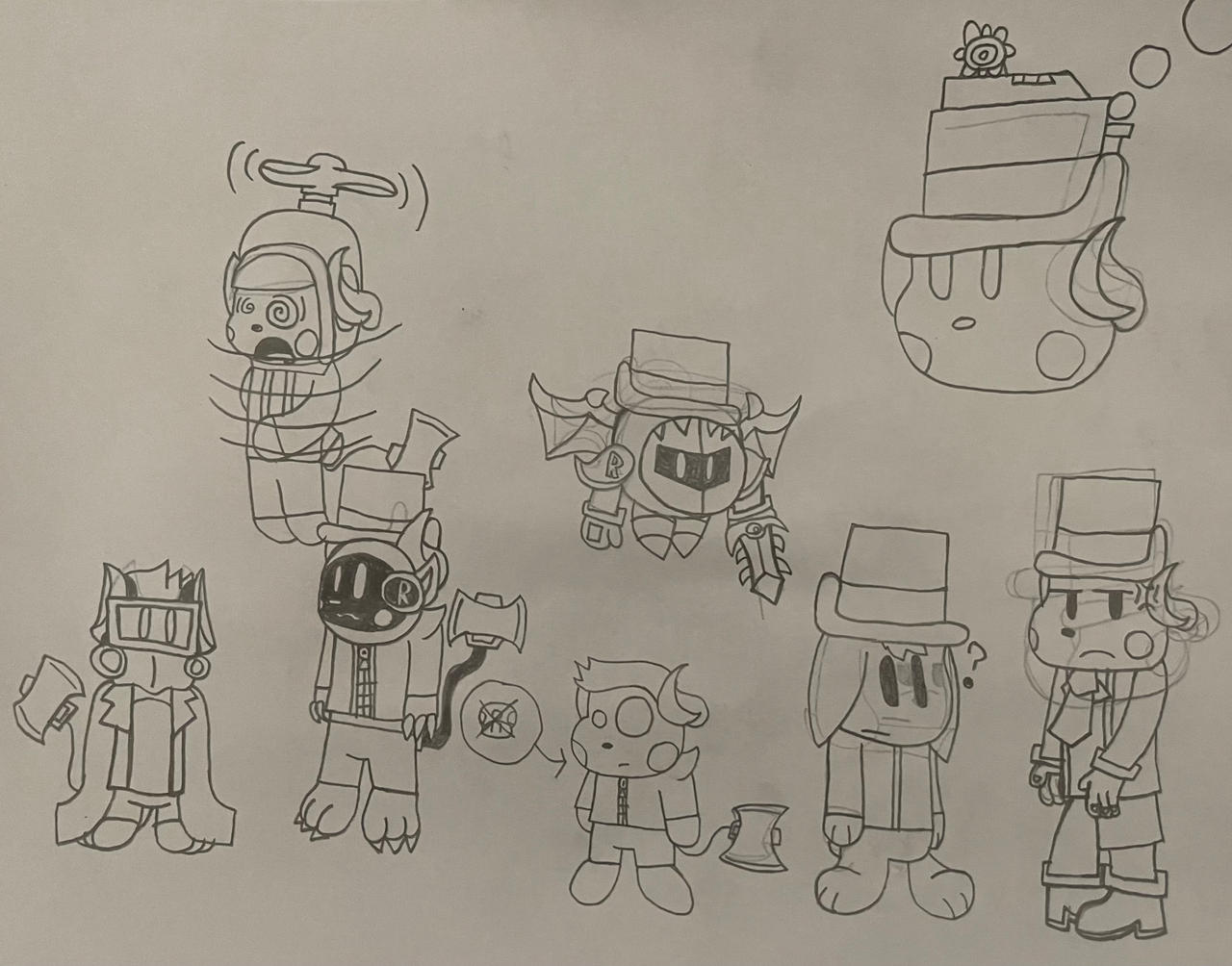 A bunch of Richards