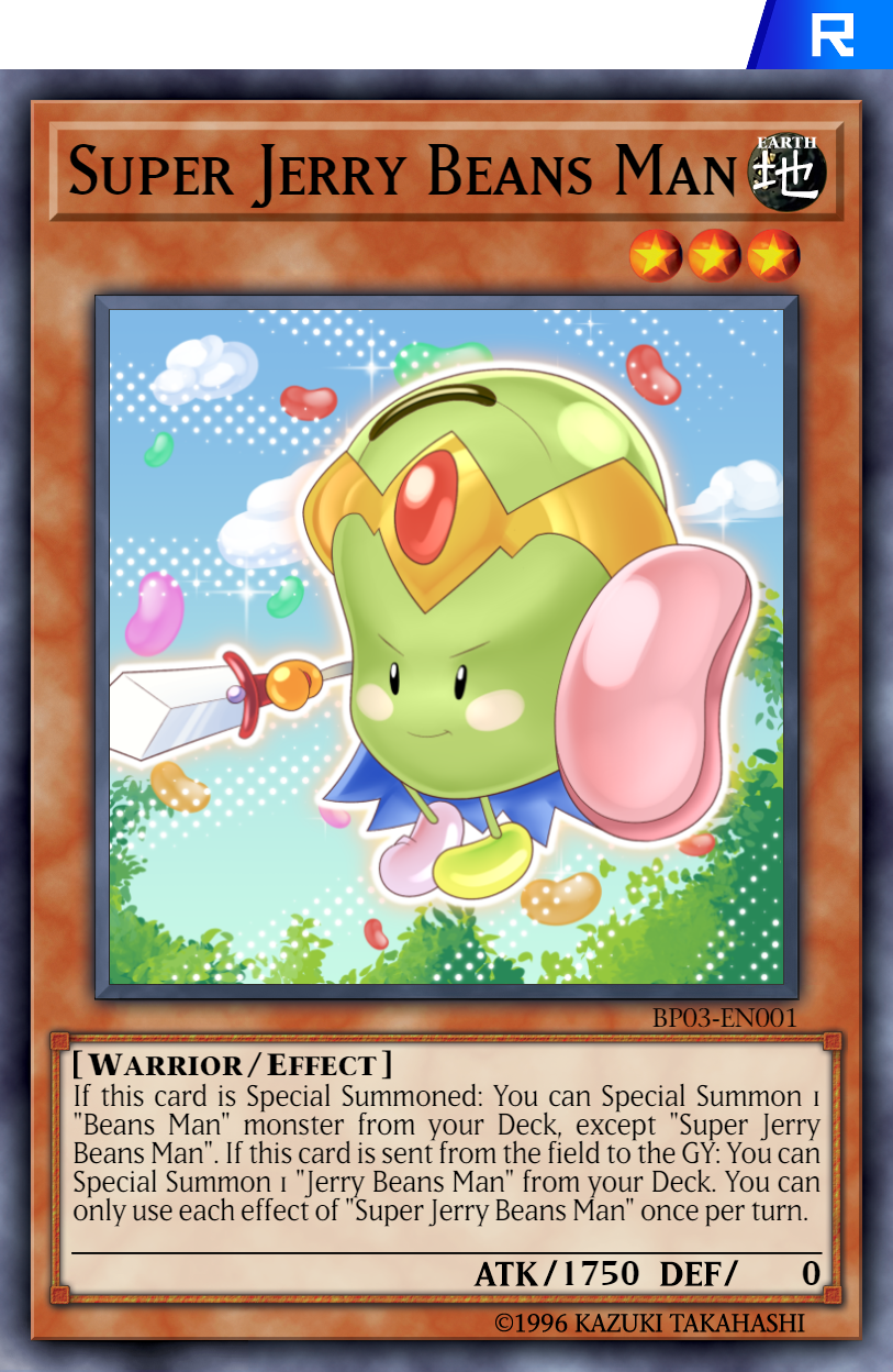 yugioh jerry beans man deck Amazon.com: YU-GI-OH! - Jerry Beans Man (BP03-EN001) - Battle Pack 3: Monster League - 1st Edition