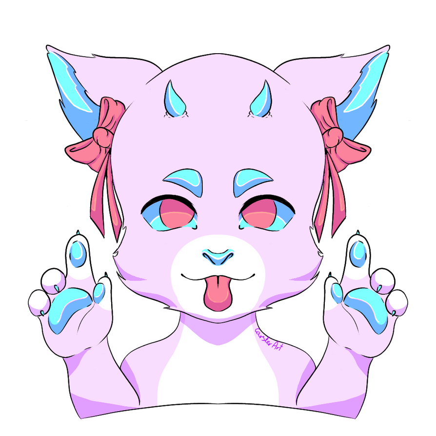 Fur Sticker furry sticker by CarsterArt on DeviantArt