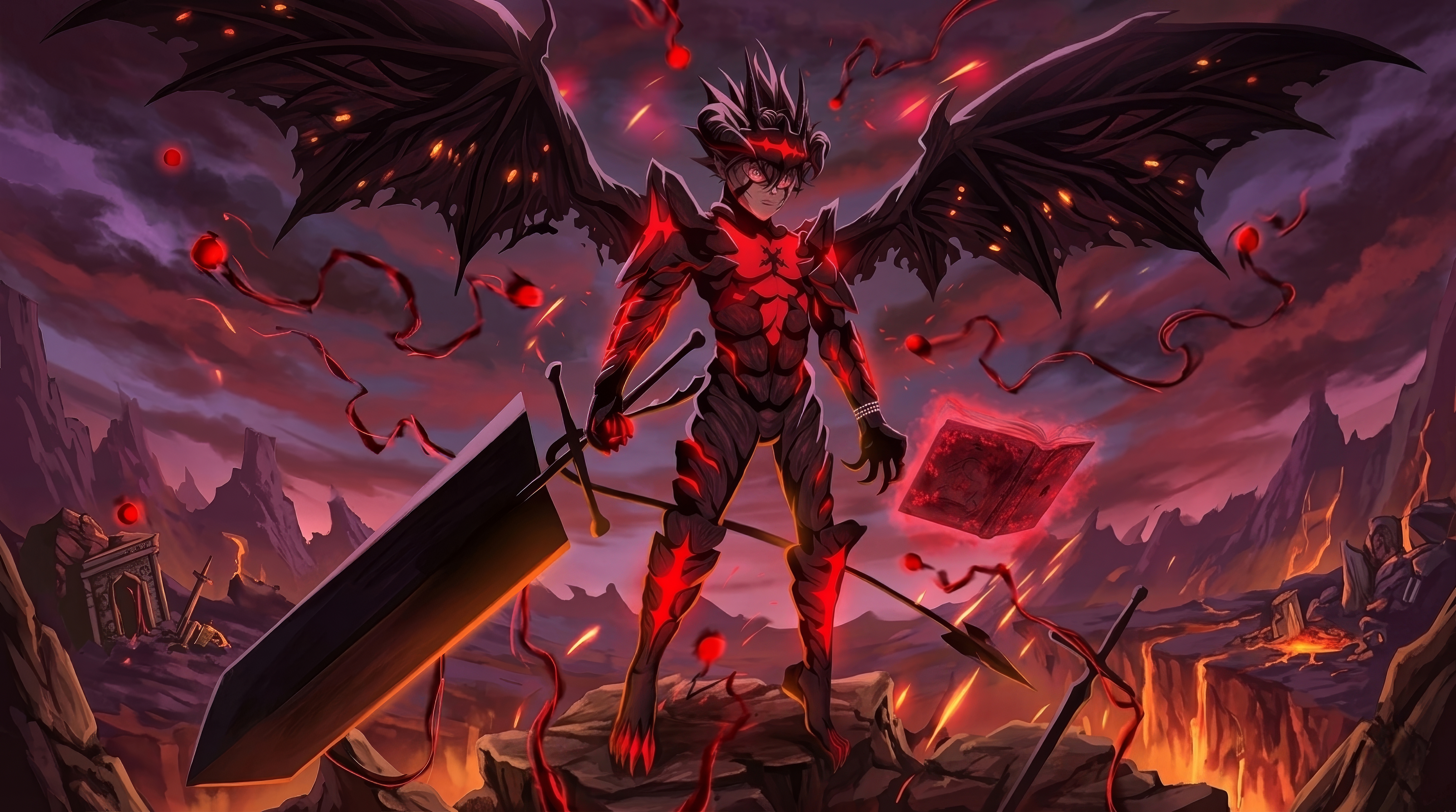 Devil Form Asta - Devil Union Form by YoruX21 on DeviantArt