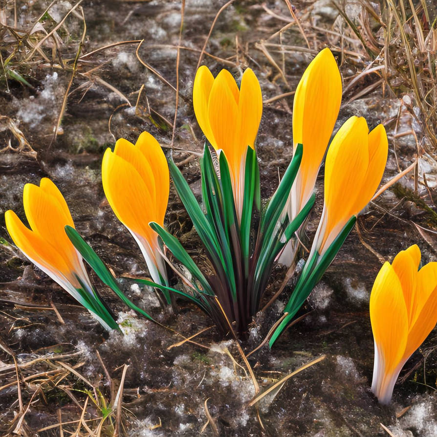 Early Crocus by Leylu42 on DeviantArt