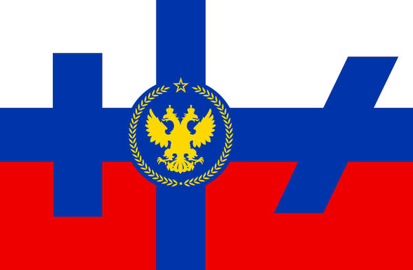 An alternative history flag depicting fascist Russia : r/flags