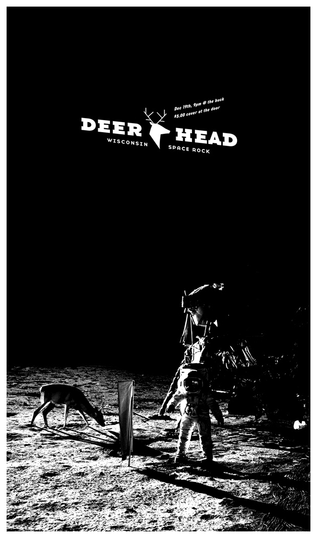 deer head poster