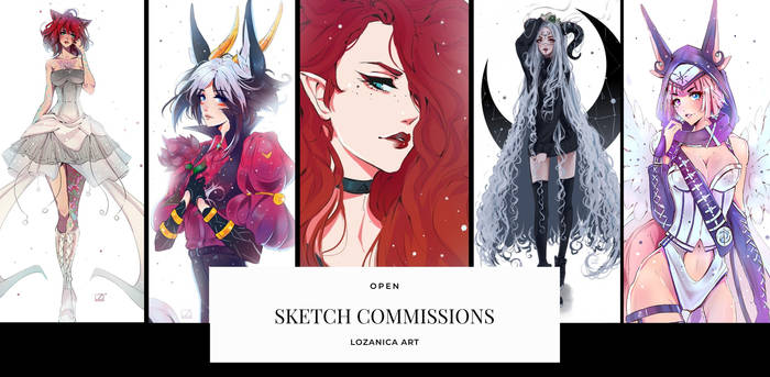 (OPEN) SALE Commissions Info 5 SLOTS!