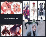 (OPEN) SALE Commissions Info 4 SLOTS! by Lozanica