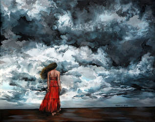 red dress by marciab7