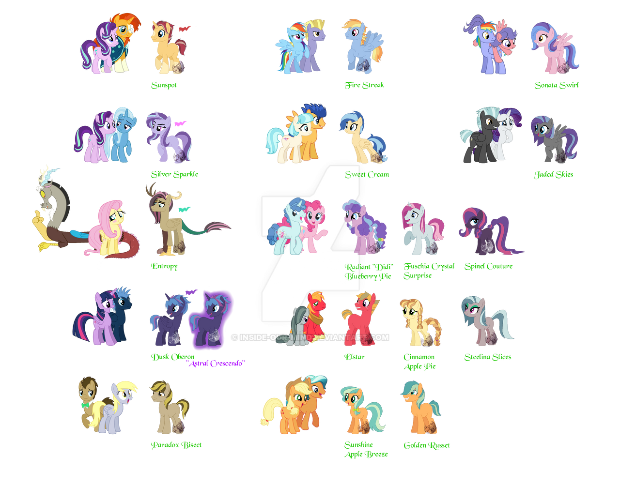 Mlp Next Gen Color Guide OUTDATED -- Next generation MLP by inside-our-mind on DeviantArt