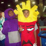 teletubbie and frie's anime expo 2012